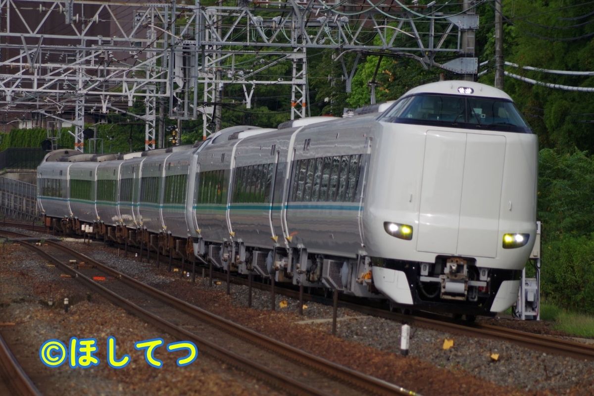 特急くろしおで活躍するJR西日本287系の鉄道写真