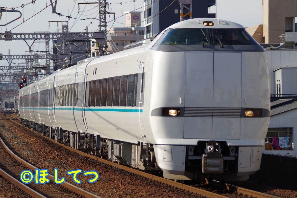 特急くろしおで活躍するJR西日本289系の鉄道写真