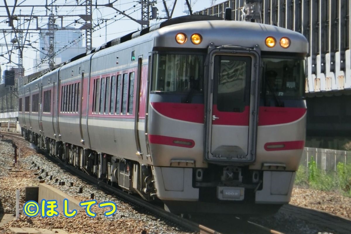 特急はまかぜで活躍するJR西日本キハ189系の鉄道写真