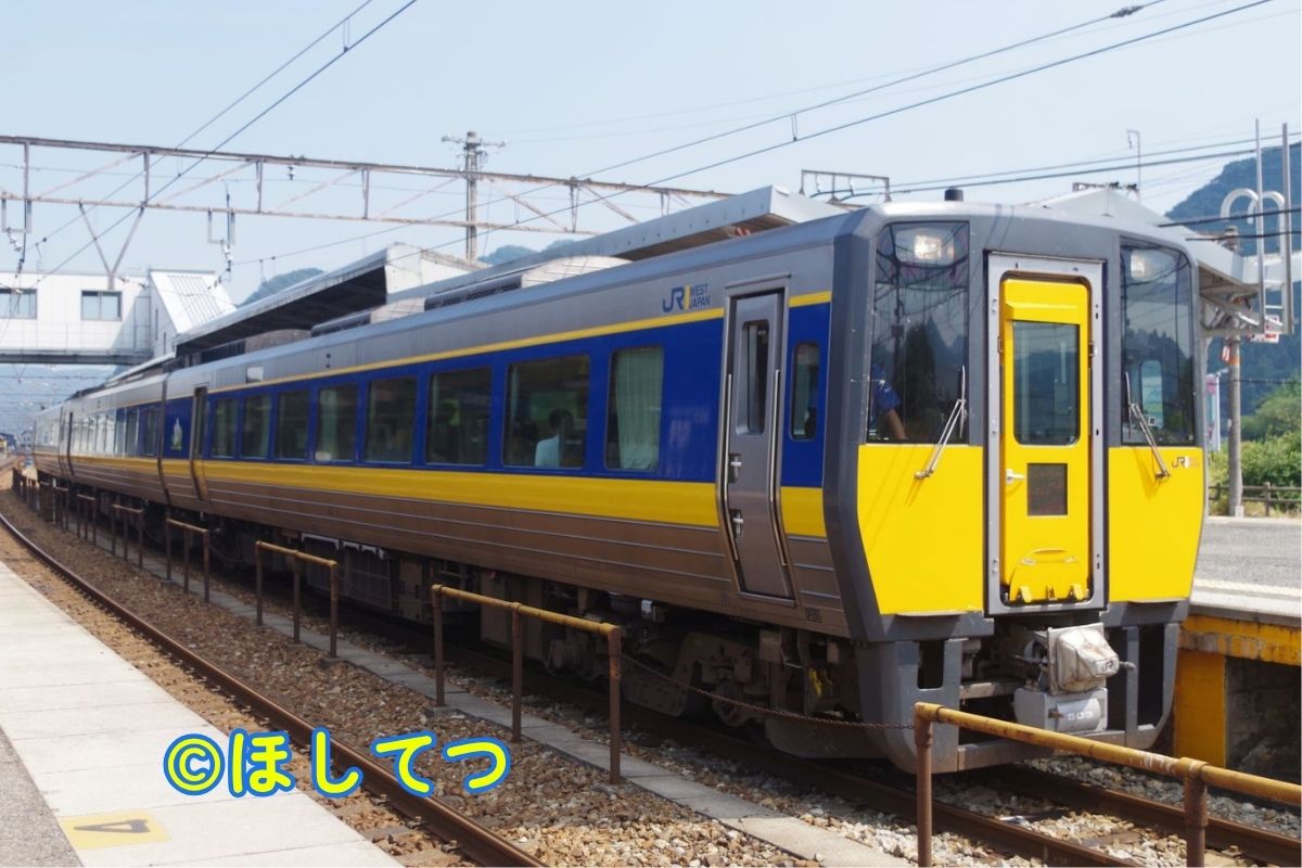 特急スーパーいなばで活躍するJR西日本キハ187系500番台の鉄道写真