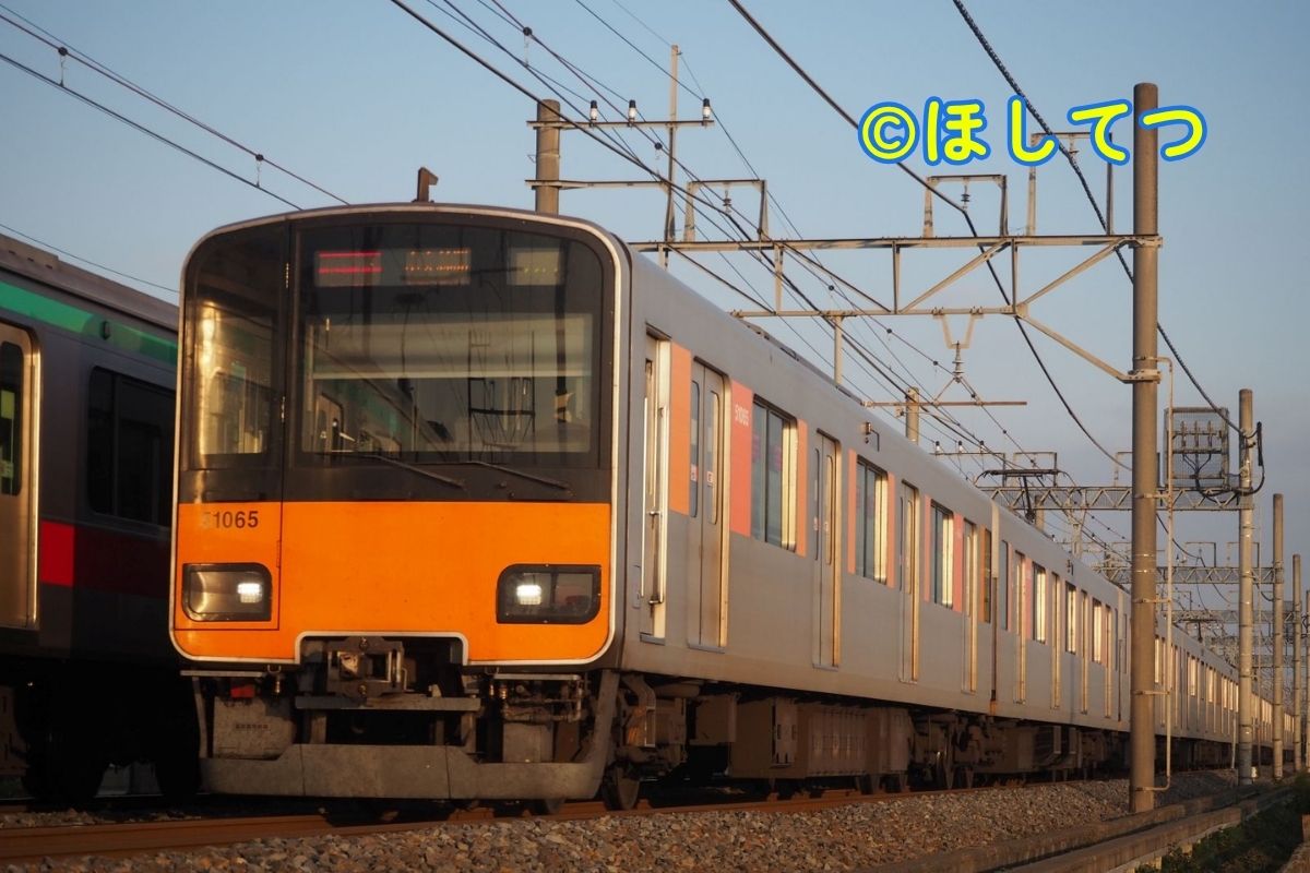 東武鉄道50050系・東武伊勢崎線東武動物公園駅～姫宮駅間の写真