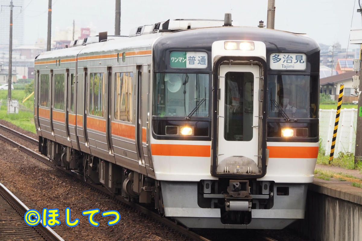 キハ75形・高山本線長森駅の写真