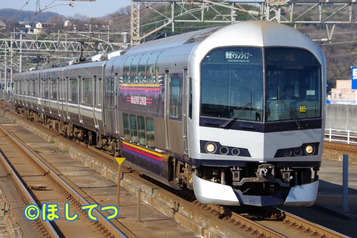HOT7000型スーパーはくとの鉄道写真