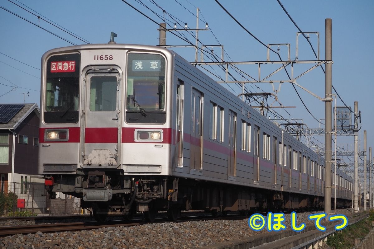 東武鉄道10030系の鉄道写真