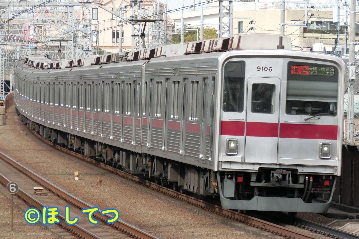 東武鉄道9000系の鉄道写真