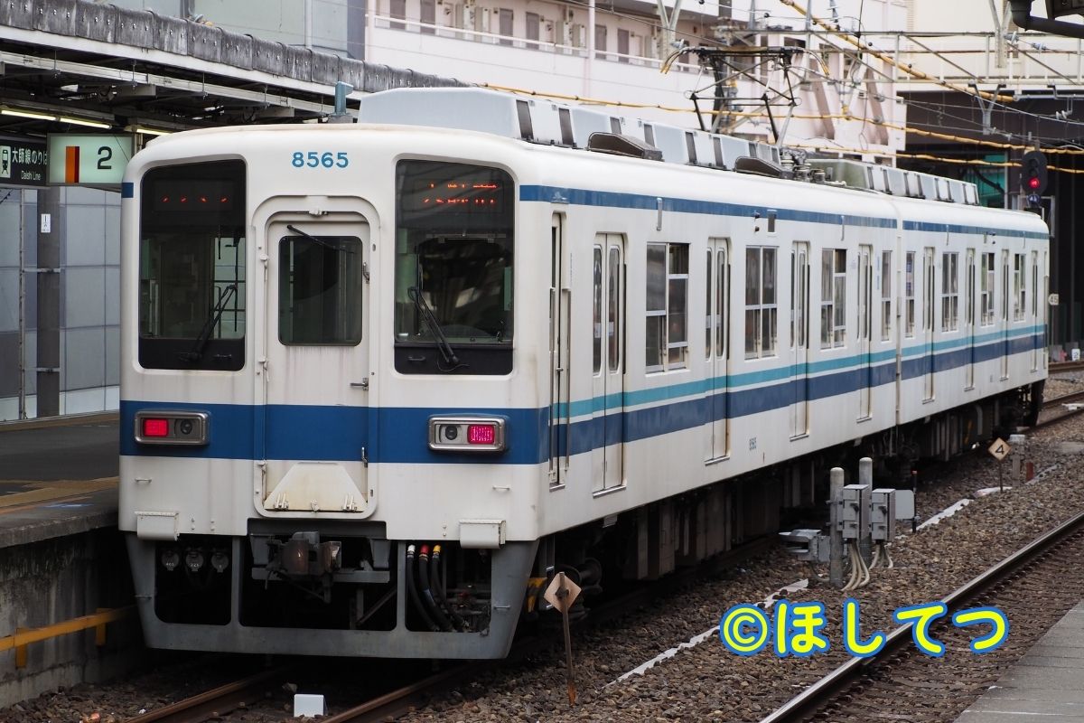東武鉄道8000系の鉄道写真