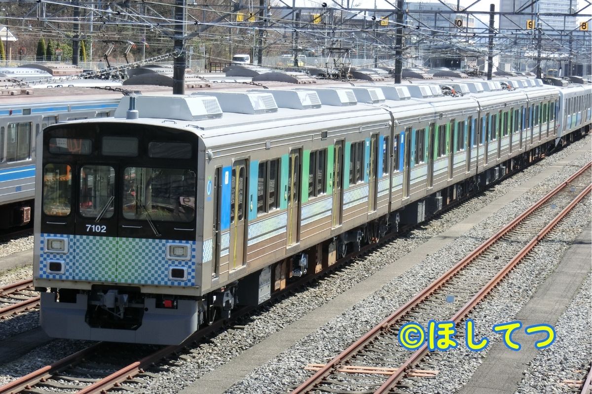 西武鉄道7000系の鉄道写真