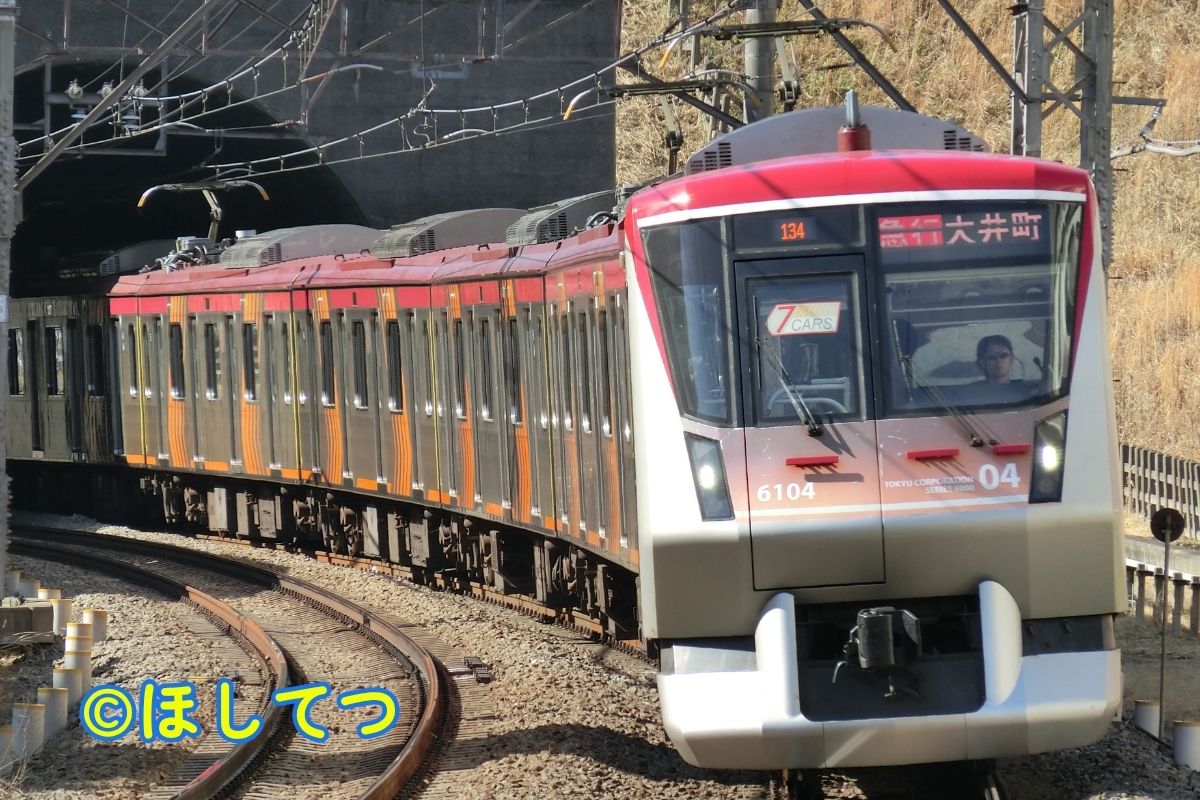 東急電鉄6000系の鉄道写真