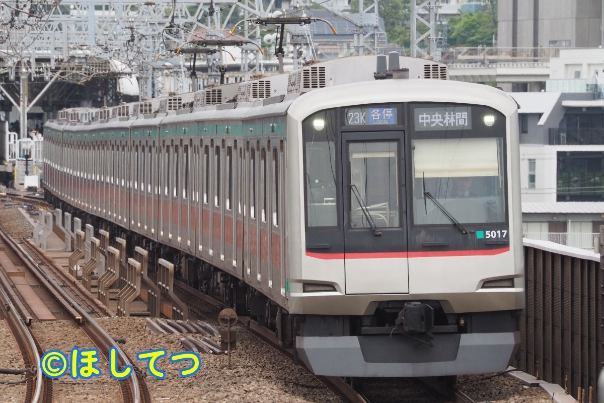 東急電鉄5000系の鉄道写真