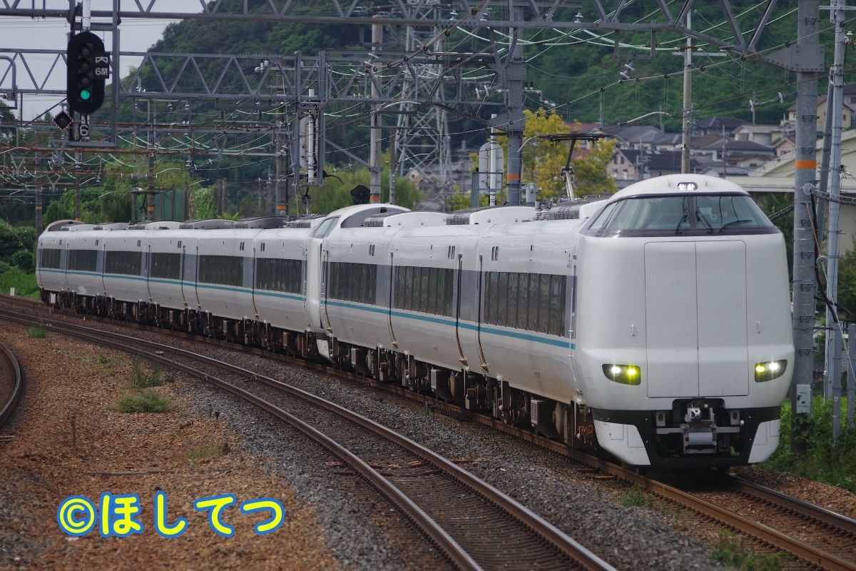 JR西日本287系くろしおの鉄道写真