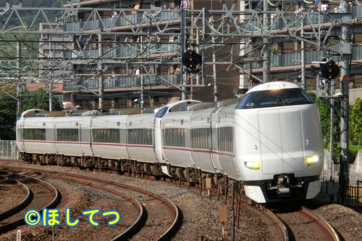 JR西日本287系こうのとり・きのさきの鉄道写真