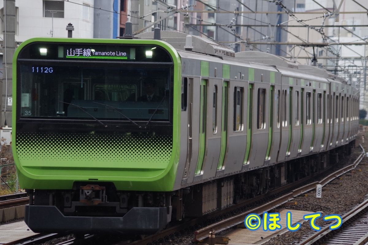 JR東日本E235系山手線の鉄道写真