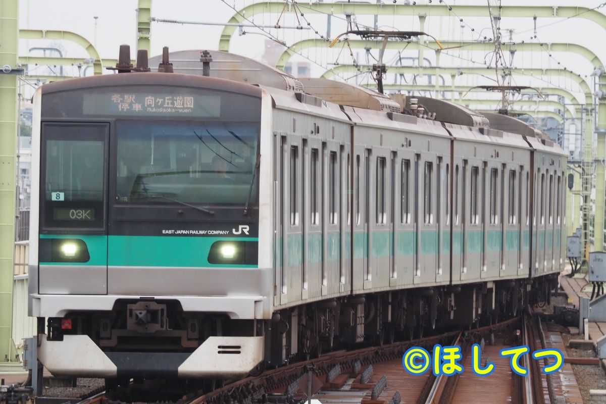 JR東日本E233系2000番台 常磐緩行線の鉄道写真