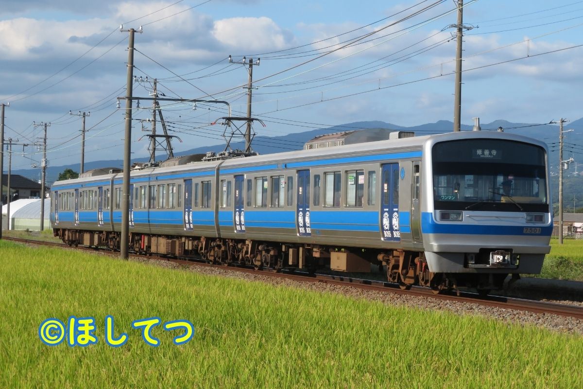 伊豆箱根鉄道7000系の鉄道写真
