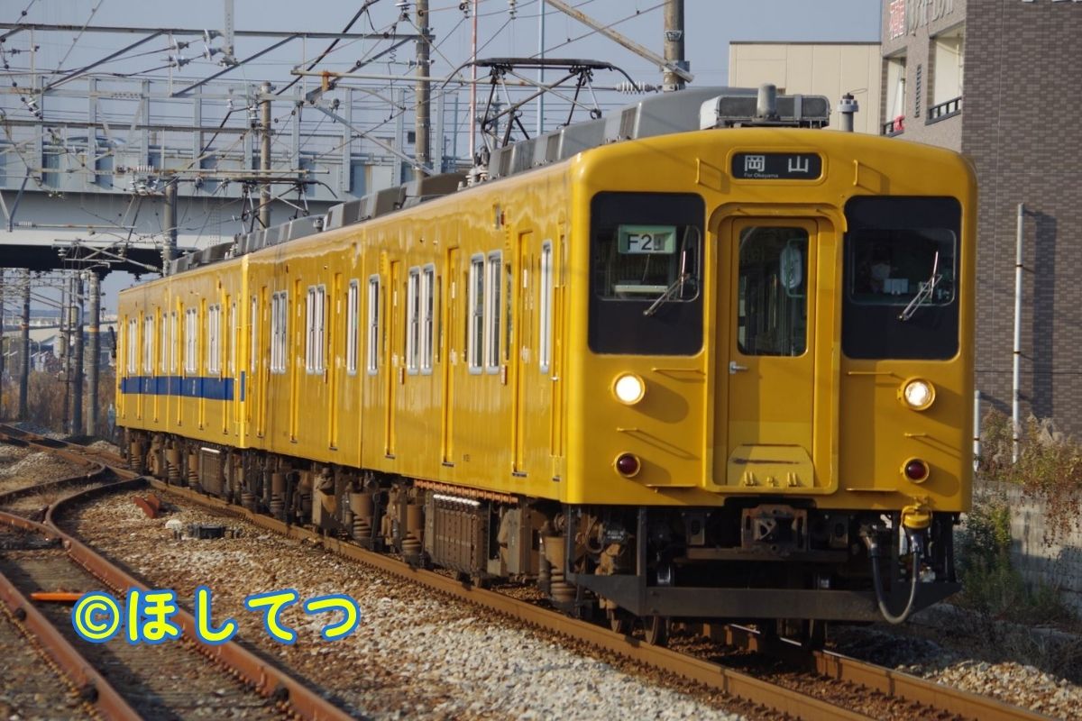 日本国有鉄道105系(JR西日本:岡山車)の鉄道写真