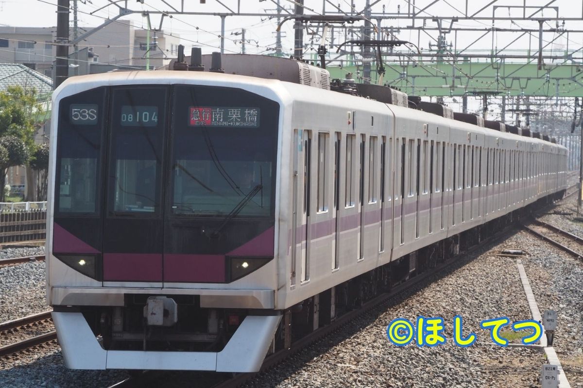 東京地下鉄08系の鉄道写真
