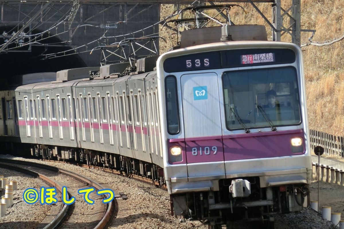 東京地下鉄8000系の鉄道写真