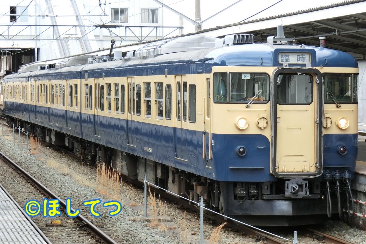 しなの鉄道115系横須賀色の鉄道写真