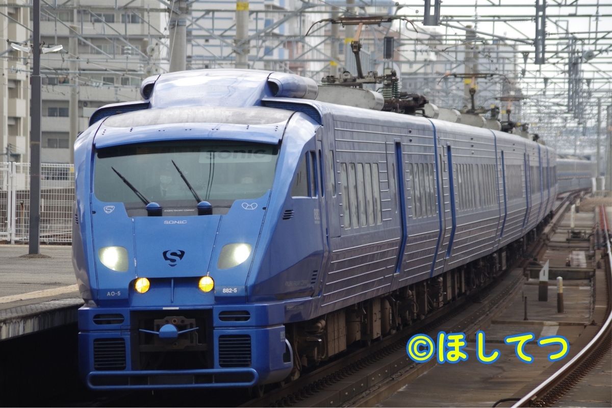 JR九州883系ソニックの鉄道写真