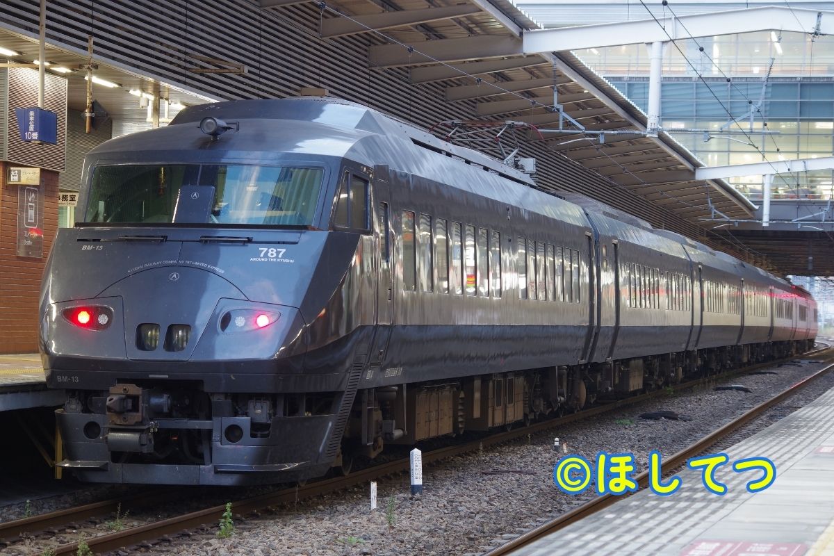 JR九州787系かもめの鉄道写真