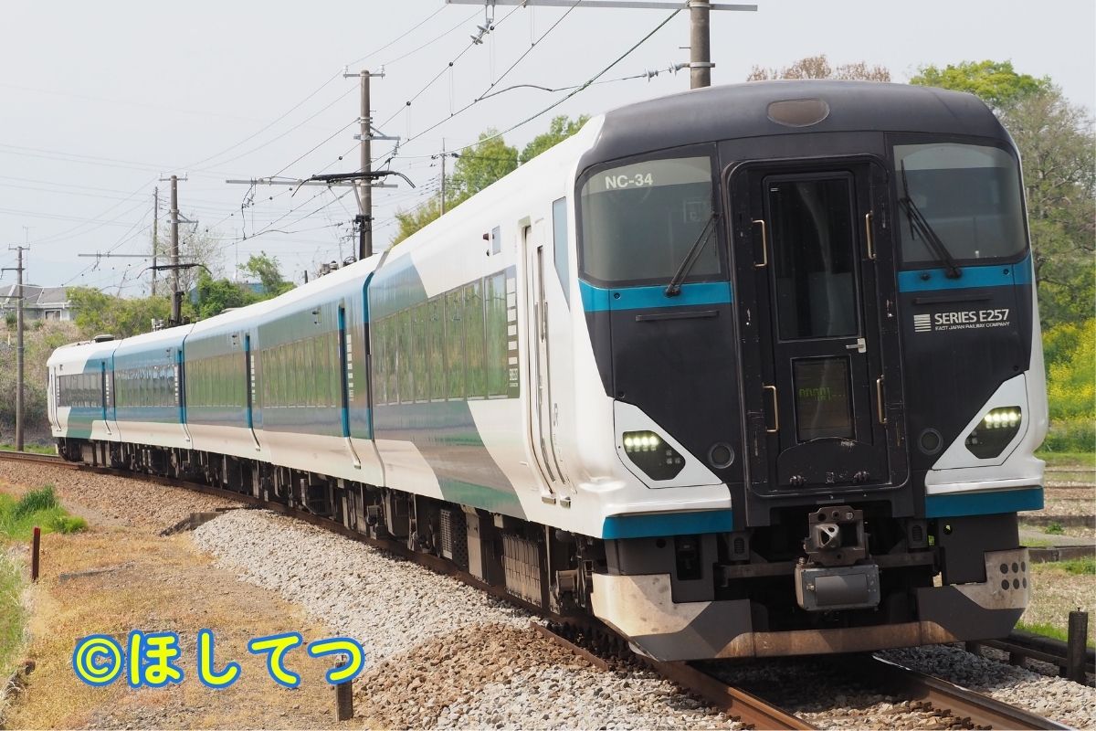 JR東日本E257系2500番台踊り子・湘南の鉄道写真
