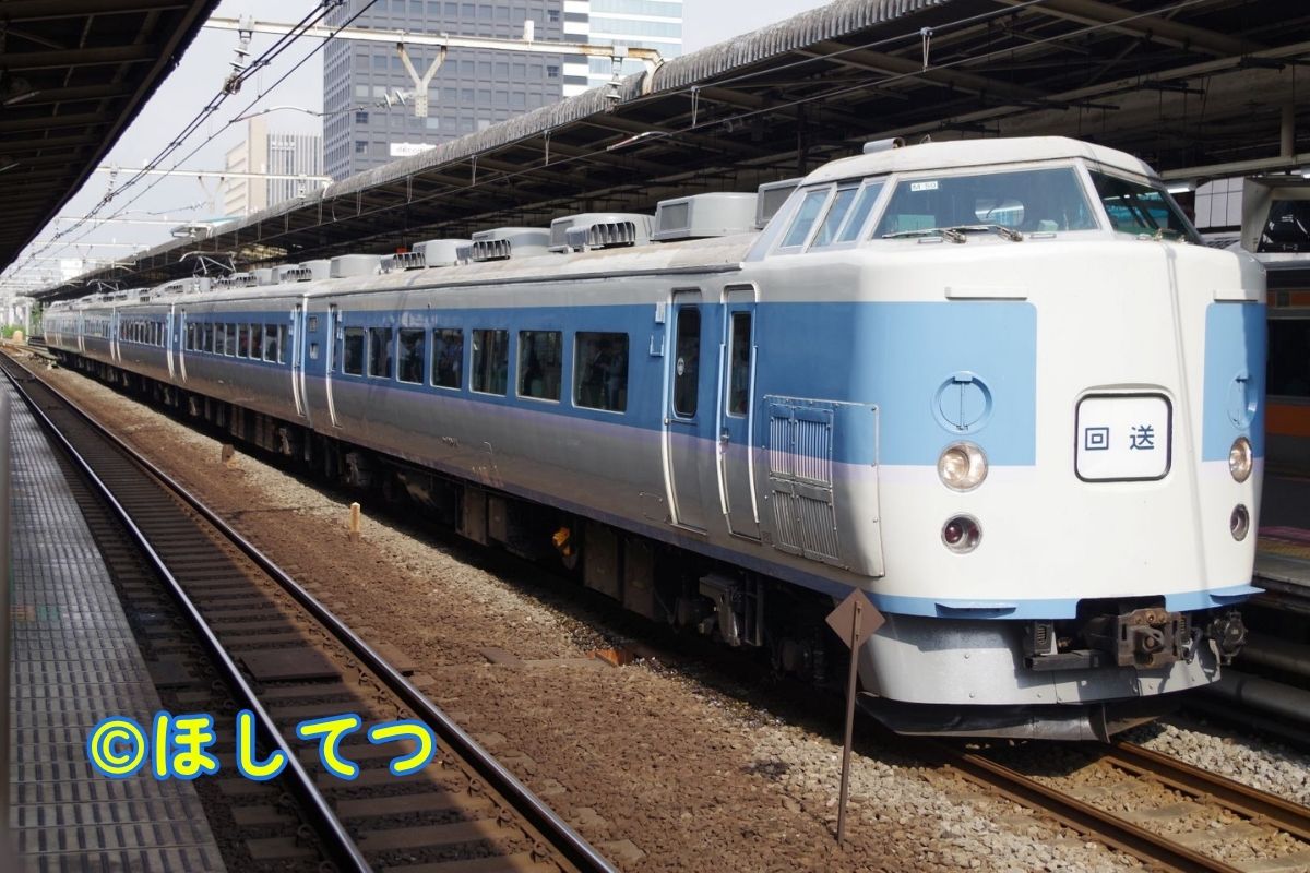 JR東日本189系あずさ色の鉄道写真