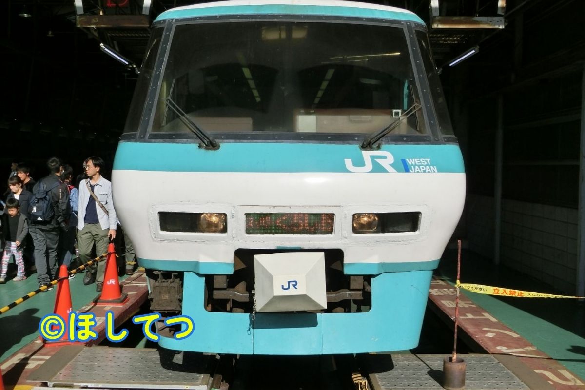 JR西日本381系くろしおパノラマ車両の鉄道写真