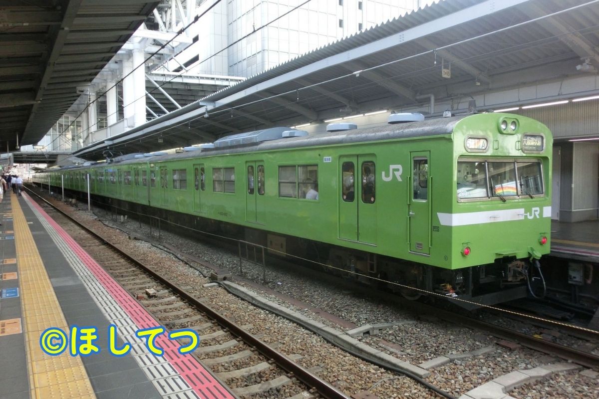 日本国有鉄道103系ウグイスの鉄道写真