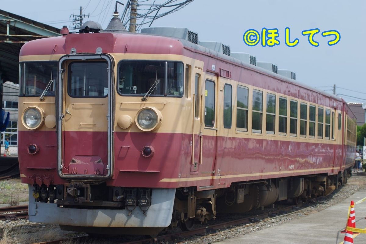 日本国有鉄道475系国鉄急行色の鉄道写真